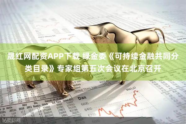 晟红网配资APP下载 绿金委《可持续金融共同分类目录》专家组第五次会议在北京召开
